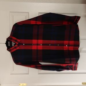 Express Men's Fitted Dress Shirt